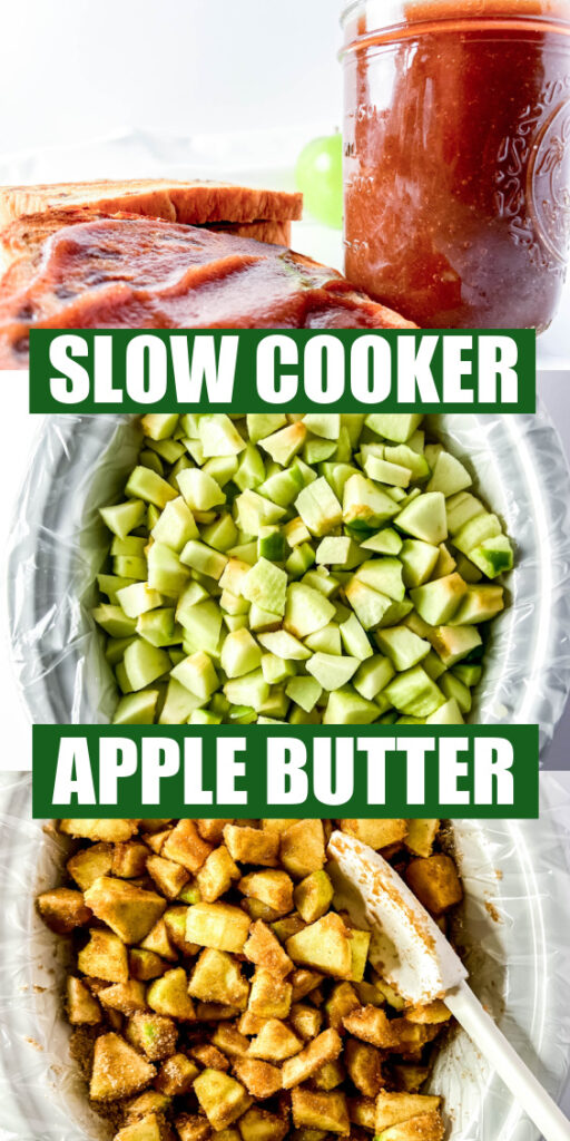 apple butter collage of pictures