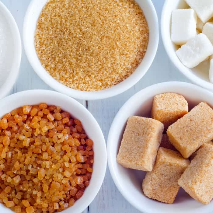 Most Common Types of Sugar and I share common questions about sugar #sugar #types #baking #cooking #typesofsugar #kindsofsugar #facts #guide kinds of sugar