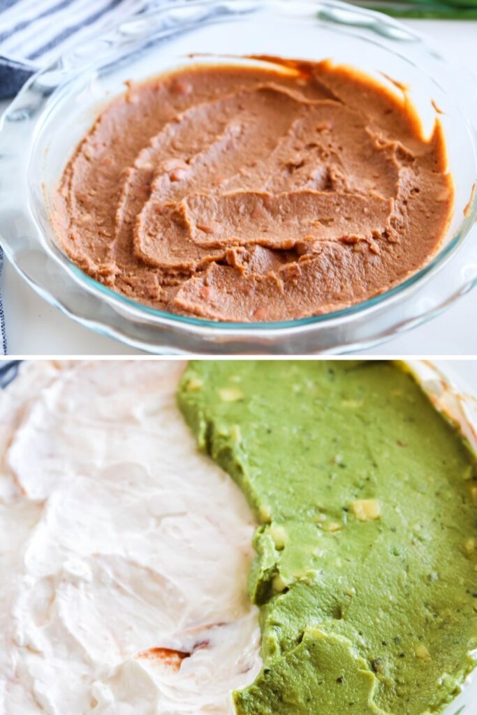 images on how to make bean dip